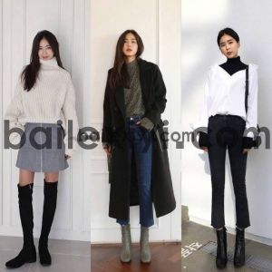 高个子秋冬天穿搭 再冷也阻止不了我们一起美