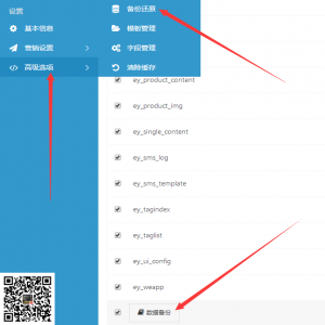 eyoucms搬家教程篇（一网站自备份恢复）