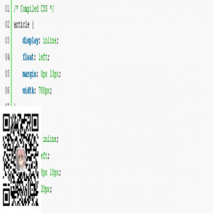 网页排版响应式在指定尺寸下为指定样式说明CSS