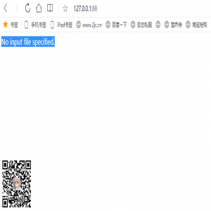 为何从宝塔备份下来的网站访问出现No input file specified.