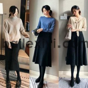 有质感的女人秋冬优雅内搭示范，做个有气质的女性典范