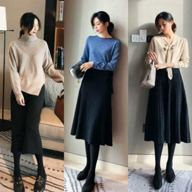 有质感的女人秋冬优雅内搭示范，做个有气质的女性典范(图1)