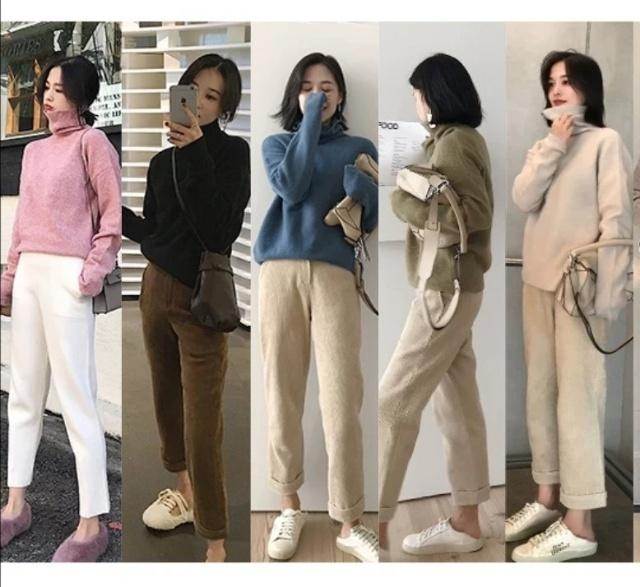 冬天时髦穿搭，学会这几招显瘦显高有气质(图7)