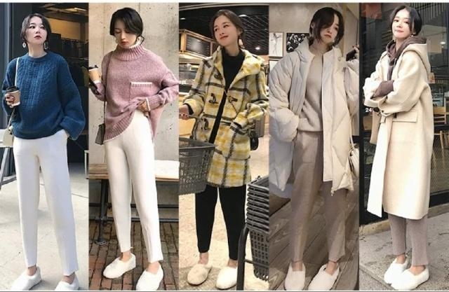 冬天时髦穿搭，学会这几招显瘦显高有气质(图8)