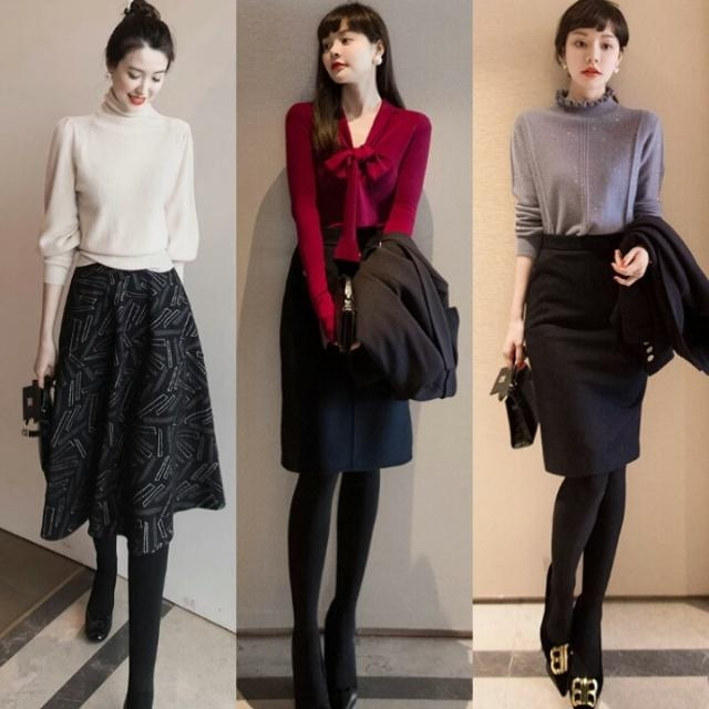 冬季优雅气质穿搭示范，精致的女人简直太漂亮了(图1)