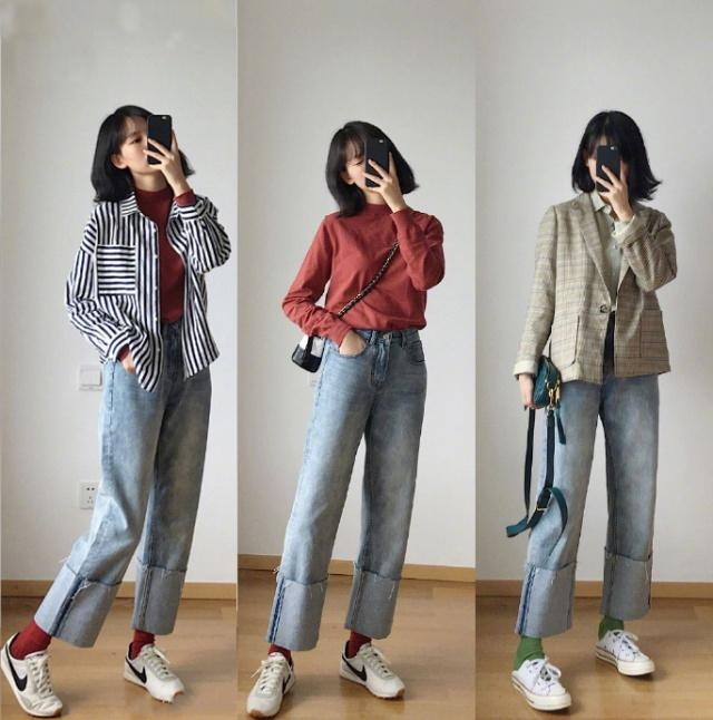 学生党时尚减龄搭配示范，小清新气息迎面而来(图4)