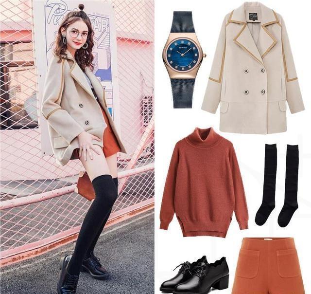 冬季小个子女生正确穿搭在这里，优雅显气质(图1)