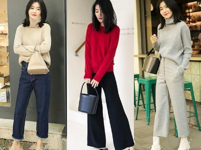 (图8) 寒冬的温柔邂逅,这些女人味穿搭示范(图8)