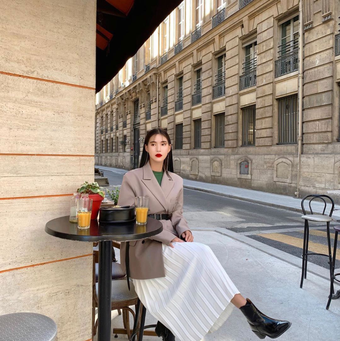 服装搭配：2020年这30套最火 “ 网红穿搭模板 ” 学会了，你就是时髦精！(图28)