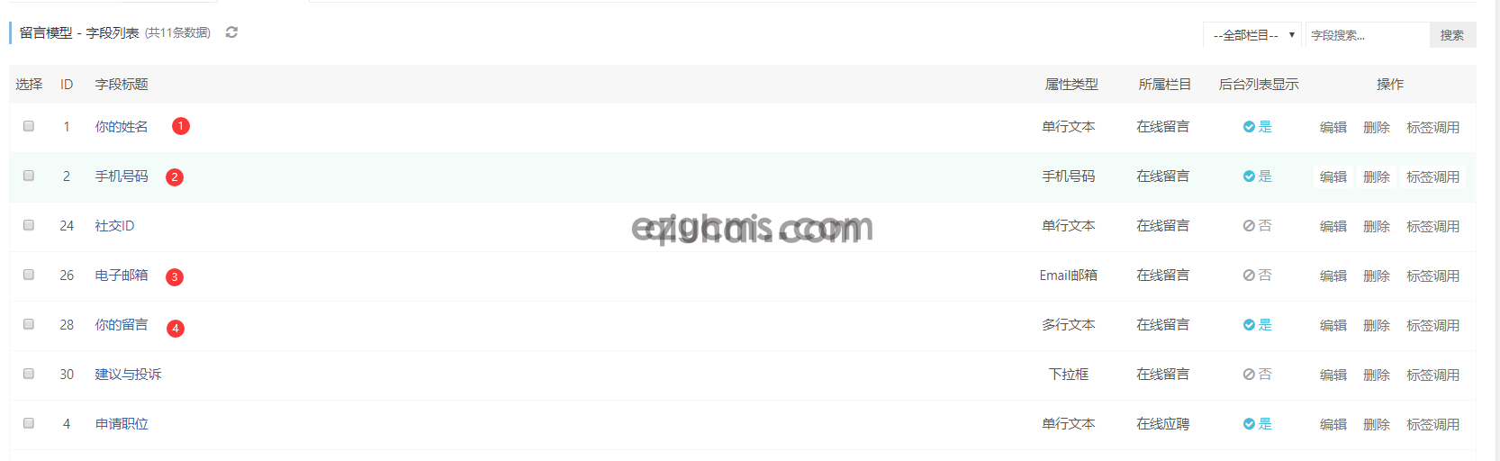 易优金福贵博客CMS响应式新闻资讯模板【编号98871】(图15)